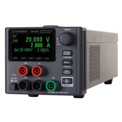 E36103B — Alimentation de laboratoire DC simple 40W (20V/2A)