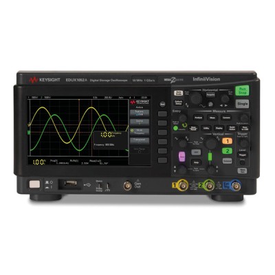 EDUX1052A — Oscilloscope 50 MHz, 2 voies