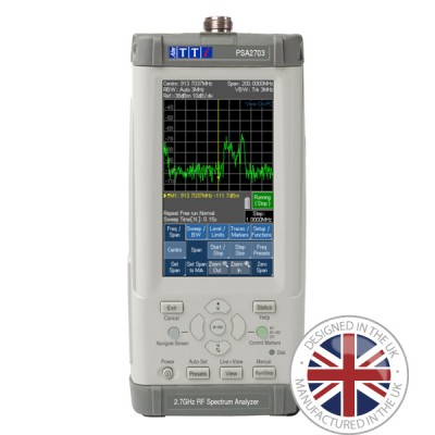 PSA2703USC — Analyseur de spectre 2,7 GHz + Option U01