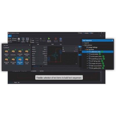 SPS5000 — Logiciel de test paramétrique pour