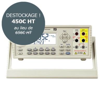 1908-DESTOCK-531232 — Multimètre de table 5,5 digits