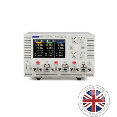 FX100TP — Alim. de laboratoire triple 2x42V/6A +1X6V/6A