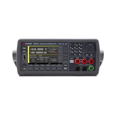 B2911C — SMU 1 voie, 10 fA, 210 V, 3 A DC / 10,5 A pulsé