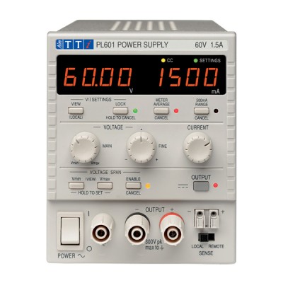 PL601 — Alimentation de laboratoire linéaire simple 90 W