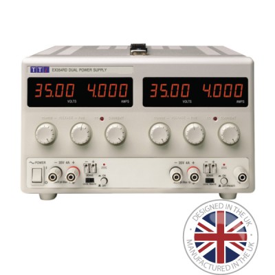 EX354RD — Alimentation de laboratoire linéaire double 280 W