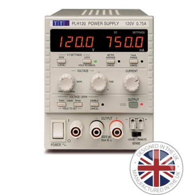 PLH120 — Alimentation de laboratoire linéaire 90 W | Aim-TTi