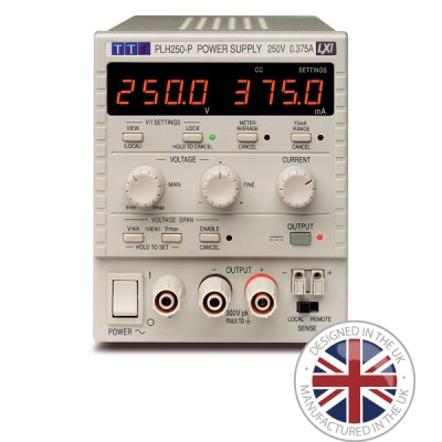 PLH250-P — Alimentation de laboratoire linéaire simple 94 W