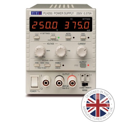 PLH250 — Alimentation de laboratoire linéaire simple 94 W