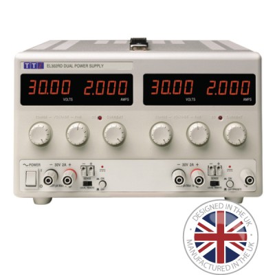 EL302RD — Alimentation de laboratoire linéaire double 120 W