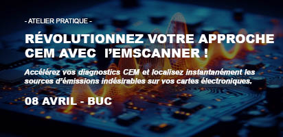 Atelier pratique | Révolutionnez votre approche CEM avec l'EMScanner !