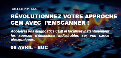 Atelier pratique | Révolutionnez votre approche CEM avec l'EMScanner !